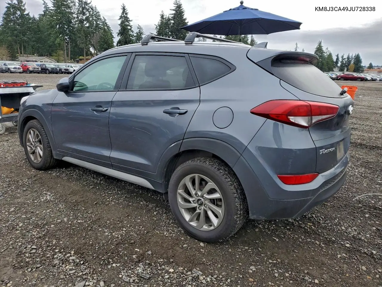 KM8J3CA49JU728338 2018 Hyundai Tucson Sel