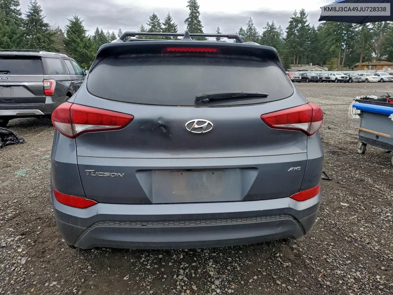 KM8J3CA49JU728338 2018 Hyundai Tucson Sel
