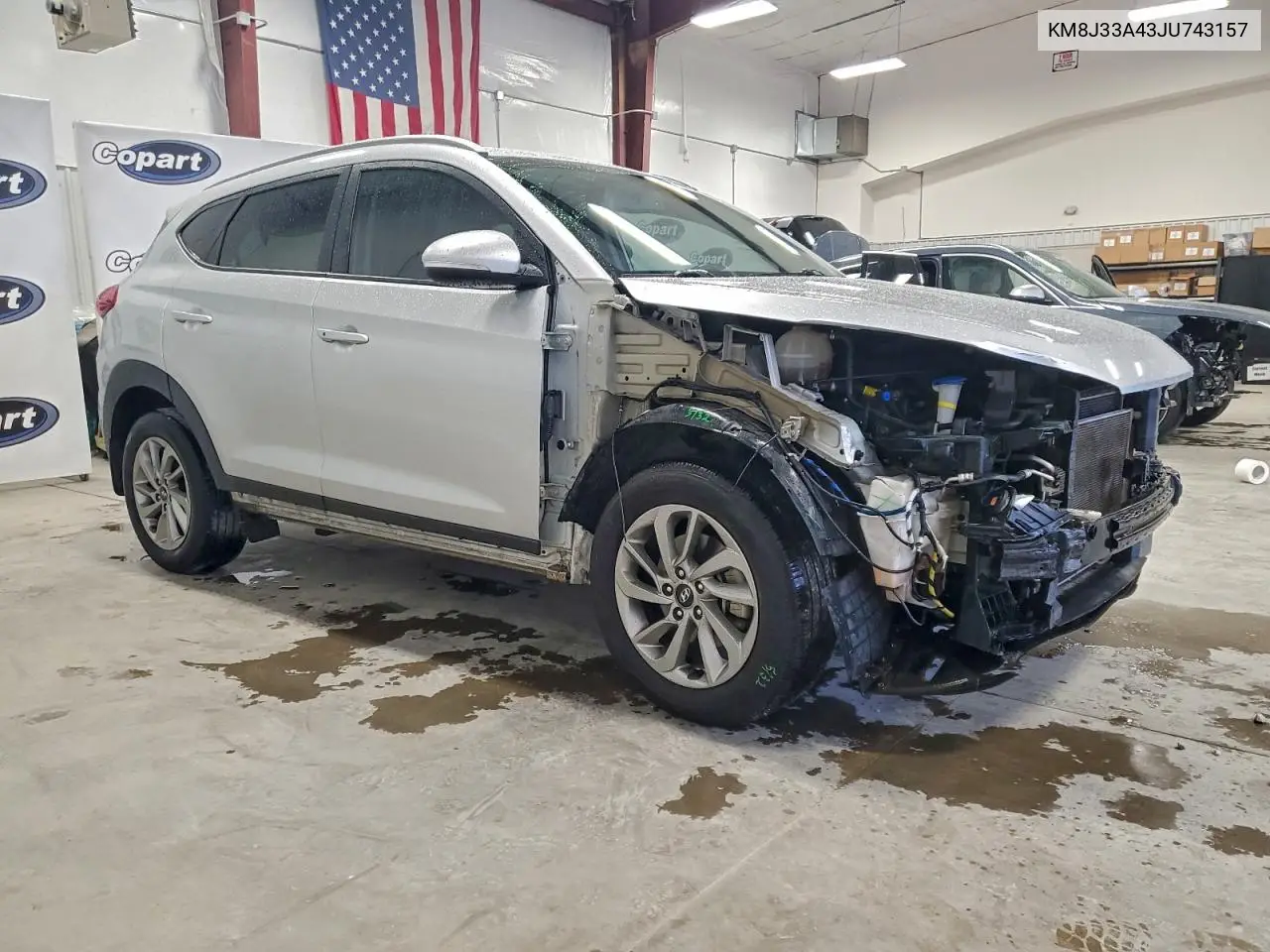 KM8J33A43JU743157 2018 Hyundai Tucson Sel