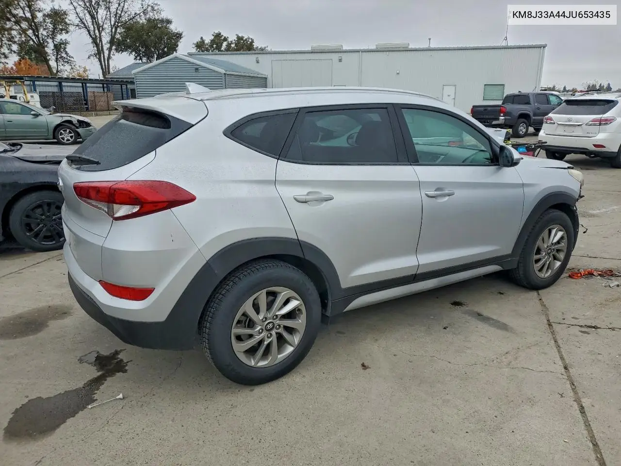 KM8J33A44JU653435 2018 Hyundai Tucson Sel
