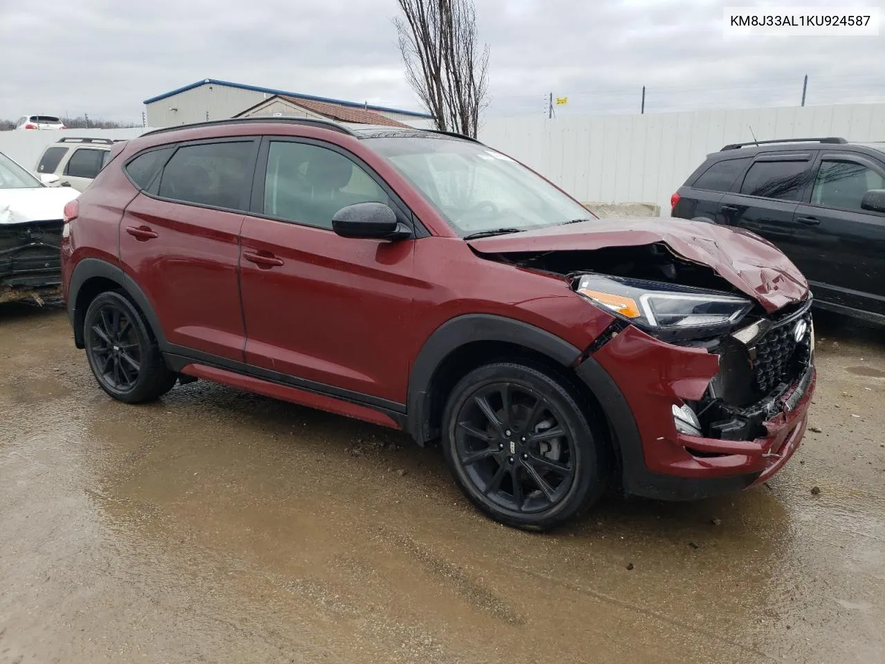 KM8J33AL1KU924587 2019 Hyundai Tucson Limited