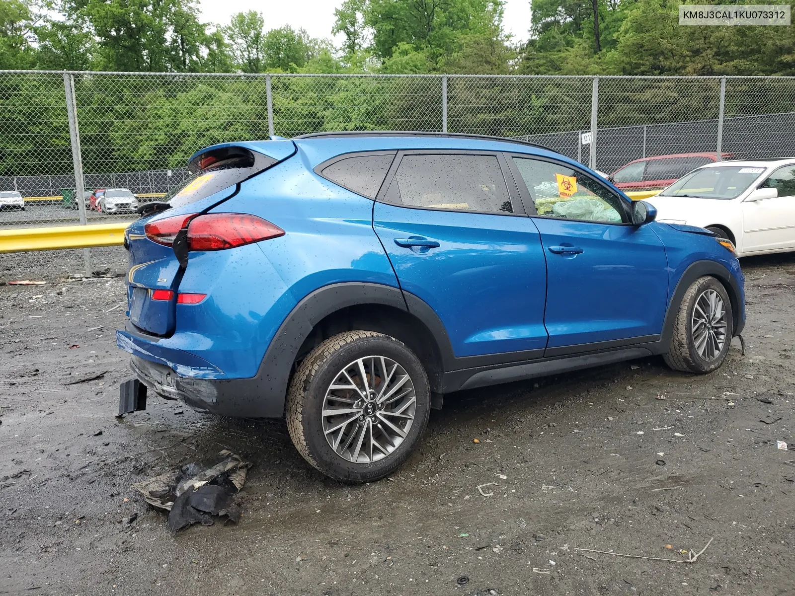 KM8J3CAL1KU073312 2019 Hyundai Tucson Limited