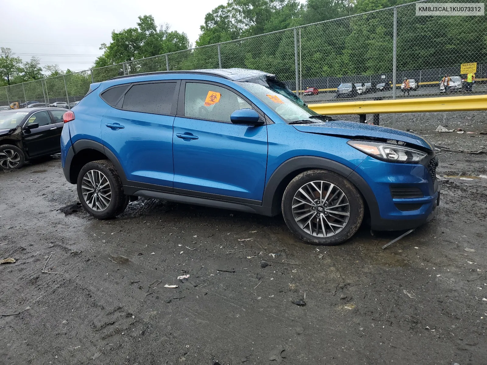 KM8J3CAL1KU073312 2019 Hyundai Tucson Limited