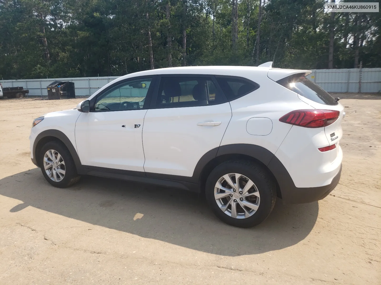 KM8J2CA46KU860915 2019 Hyundai Tucson Se