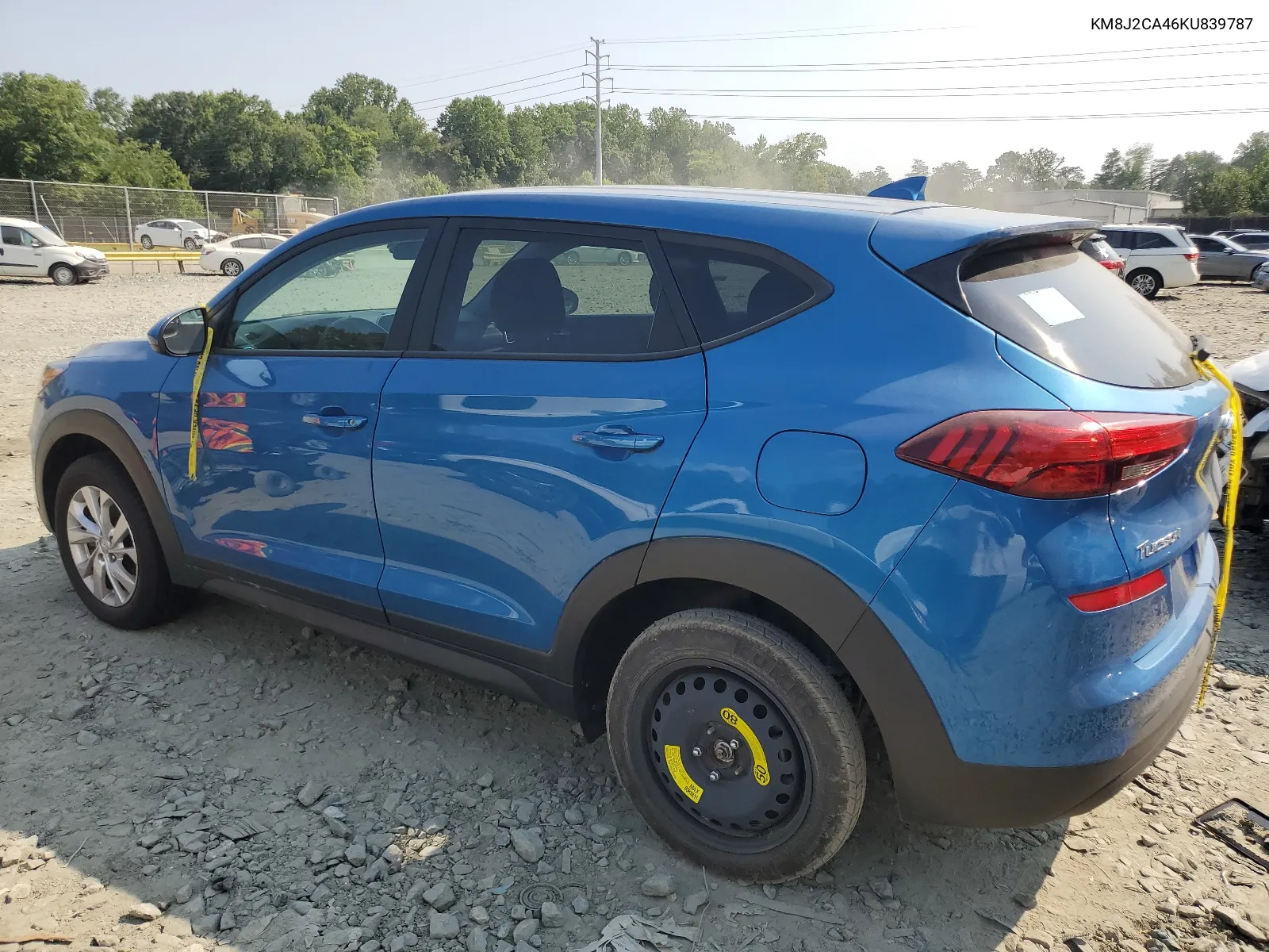 KM8J2CA46KU839787 2019 Hyundai Tucson Se