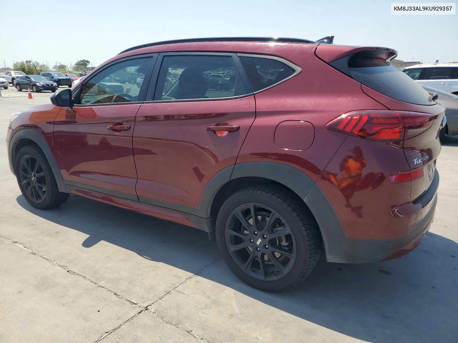 KM8J33AL9KU929357 2019 Hyundai Tucson Limited