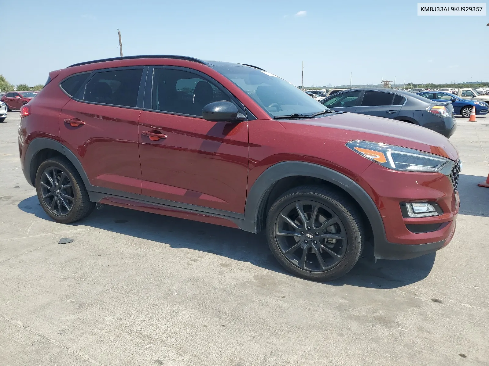 KM8J33AL9KU929357 2019 Hyundai Tucson Limited