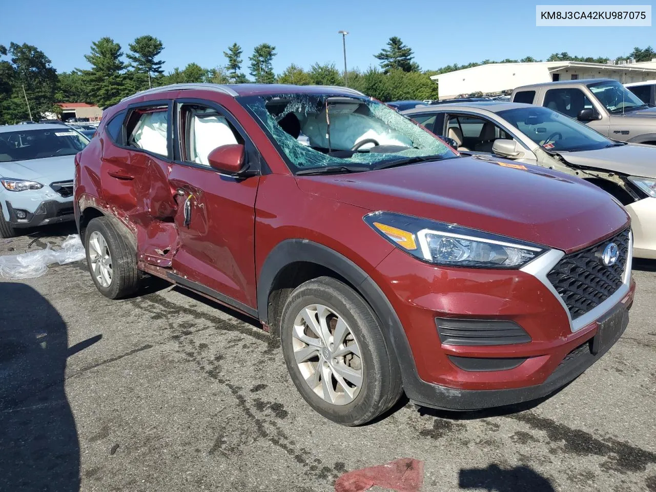 KM8J3CA42KU987075 2019 Hyundai Tucson Limited