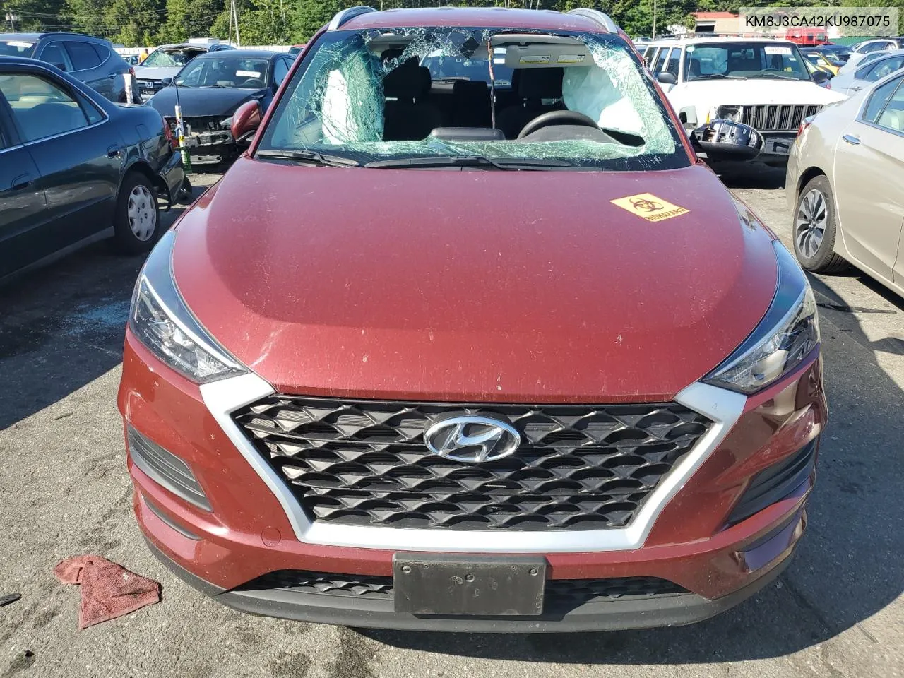 KM8J3CA42KU987075 2019 Hyundai Tucson Limited