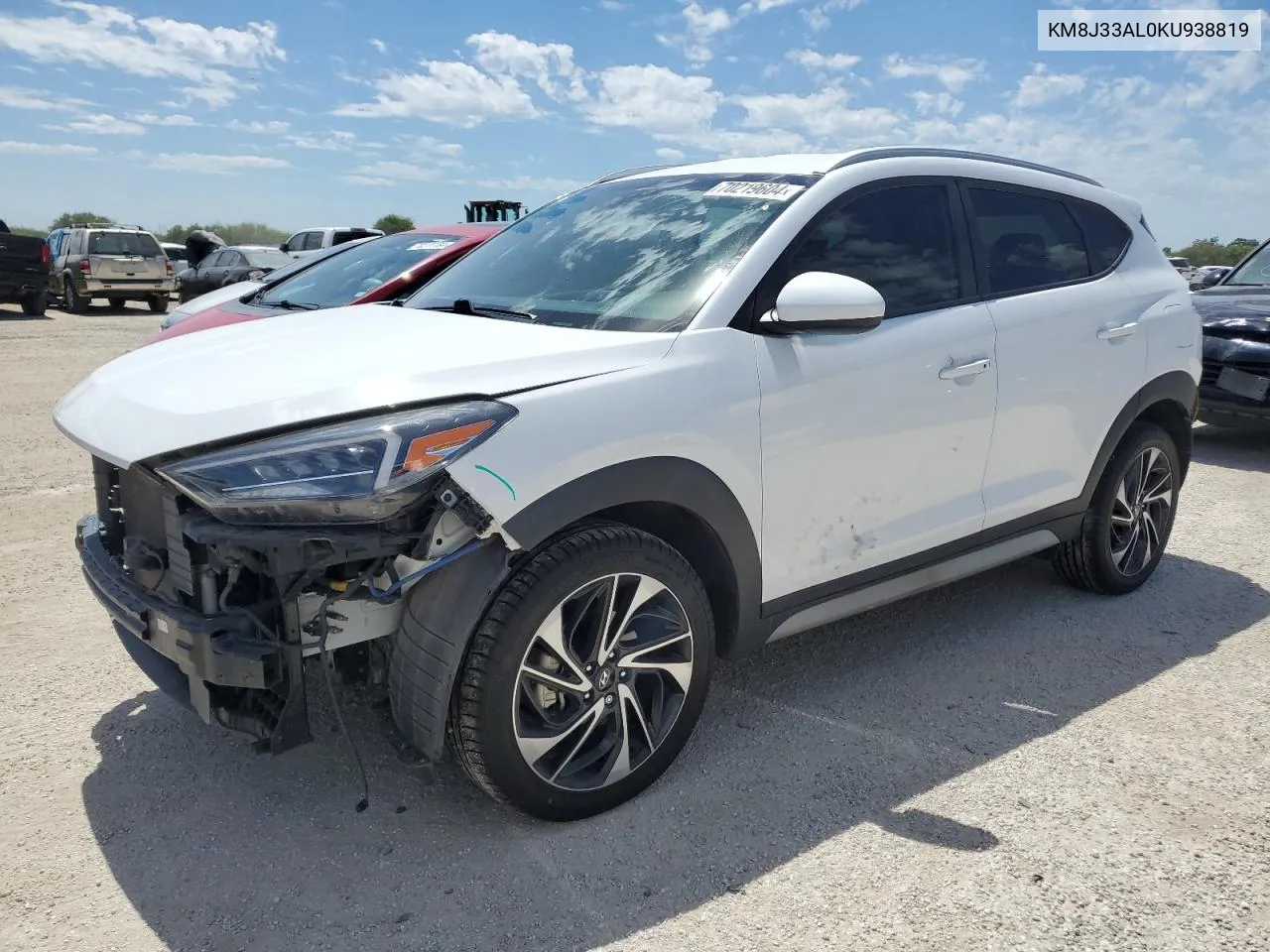 KM8J33AL0KU938819 2019 Hyundai Tucson Limited