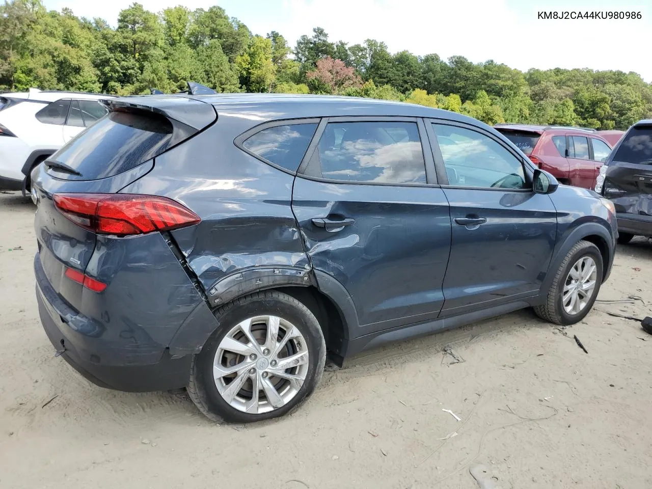 KM8J2CA44KU980986 2019 Hyundai Tucson Se