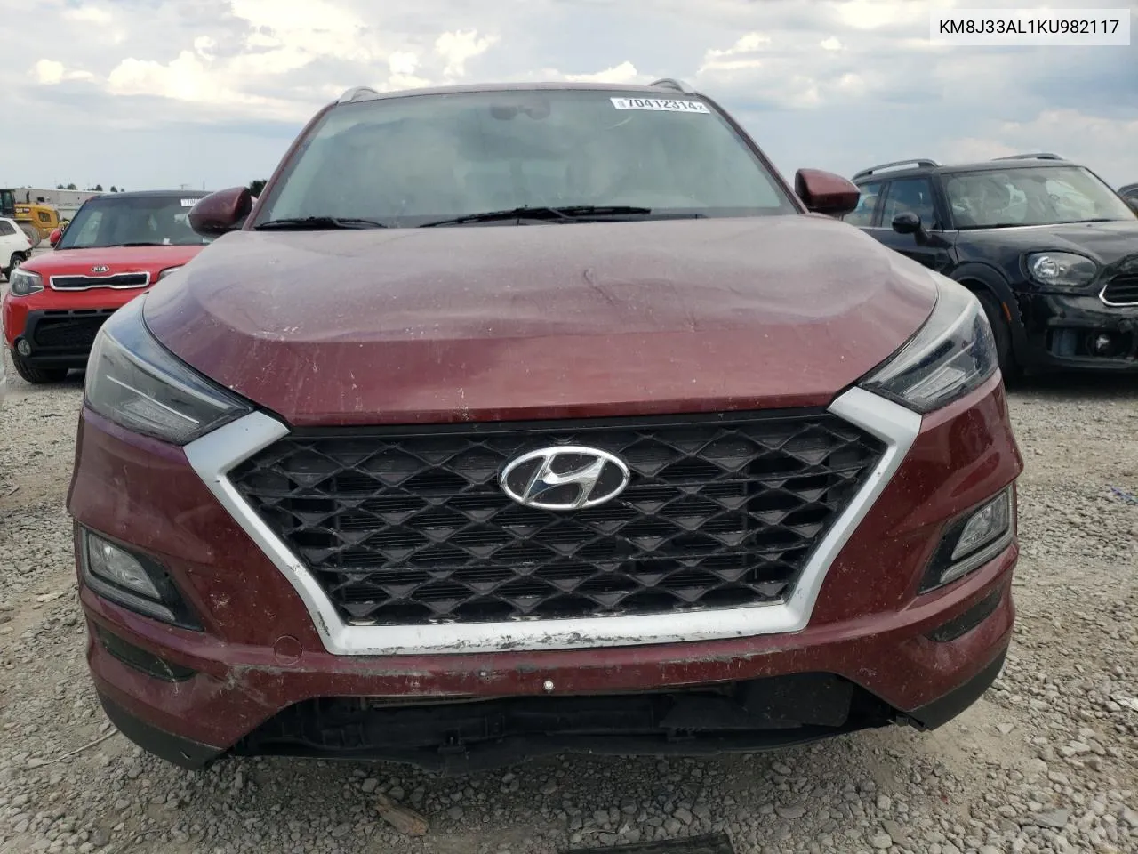 KM8J33AL1KU982117 2019 Hyundai Tucson Limited