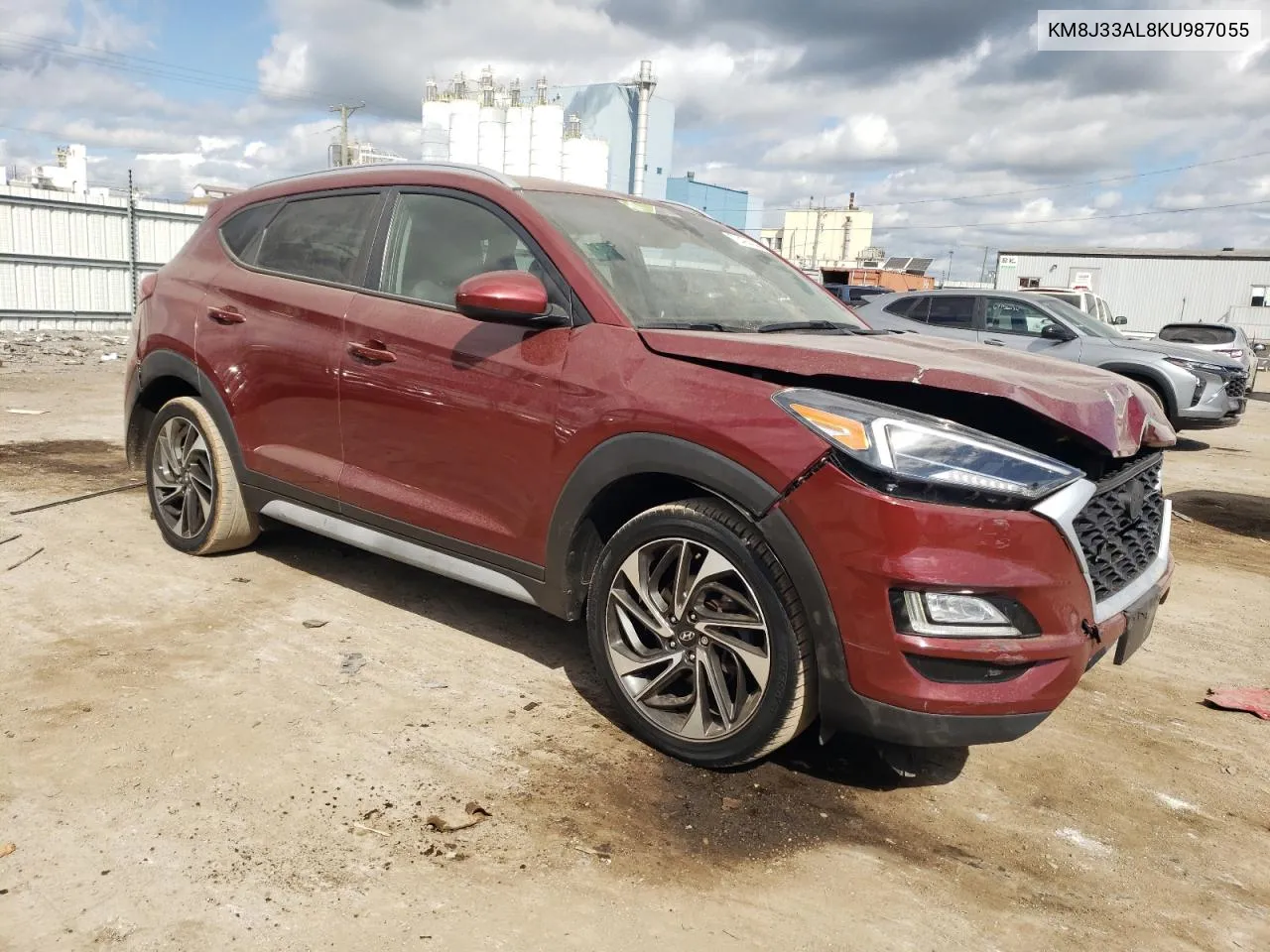 KM8J33AL8KU987055 2019 Hyundai Tucson Limited