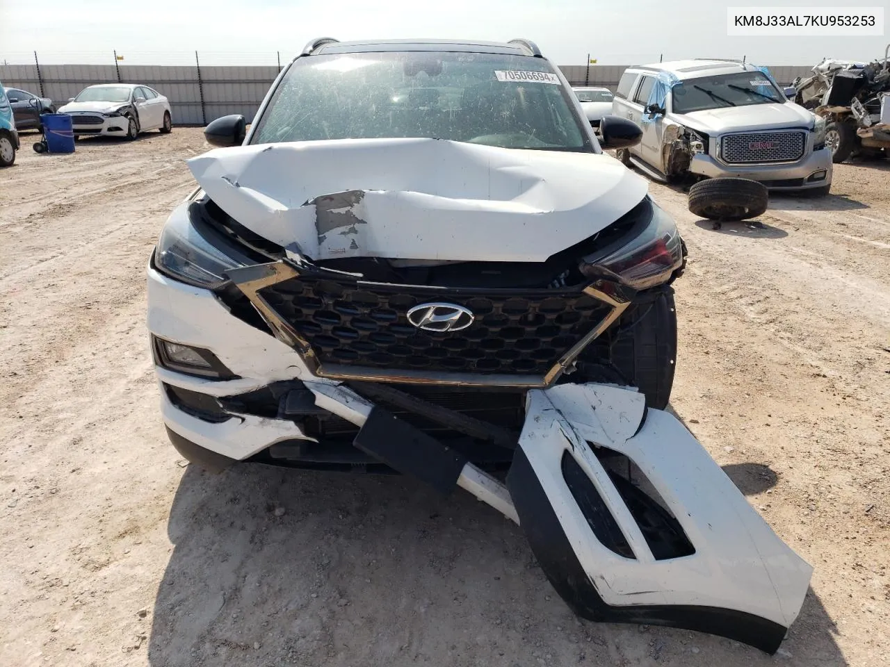 KM8J33AL7KU953253 2019 Hyundai Tucson Limited