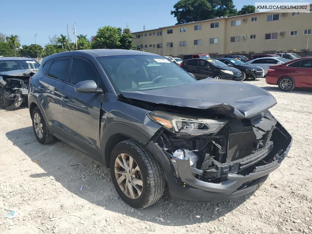 KM8J2CA40KU942302 2019 Hyundai Tucson Se