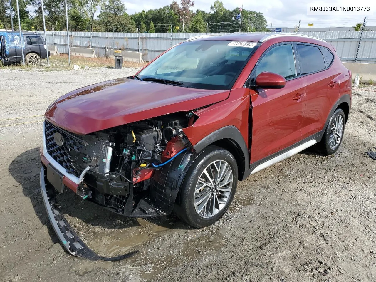 KM8J33AL1KU013773 2019 Hyundai Tucson Limited