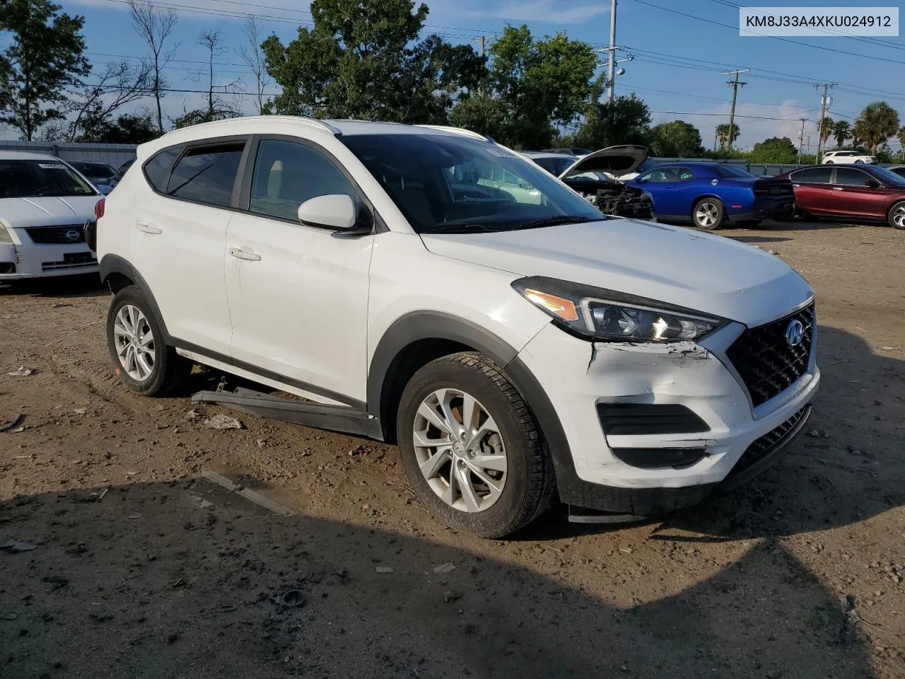 KM8J33A4XKU024912 2019 Hyundai Tucson Limited