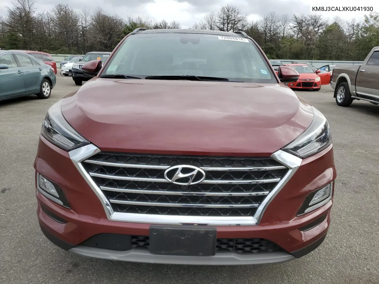 2019 Hyundai Tucson Limited VIN: KM8J3CALXKU041930 Lot: 72604814