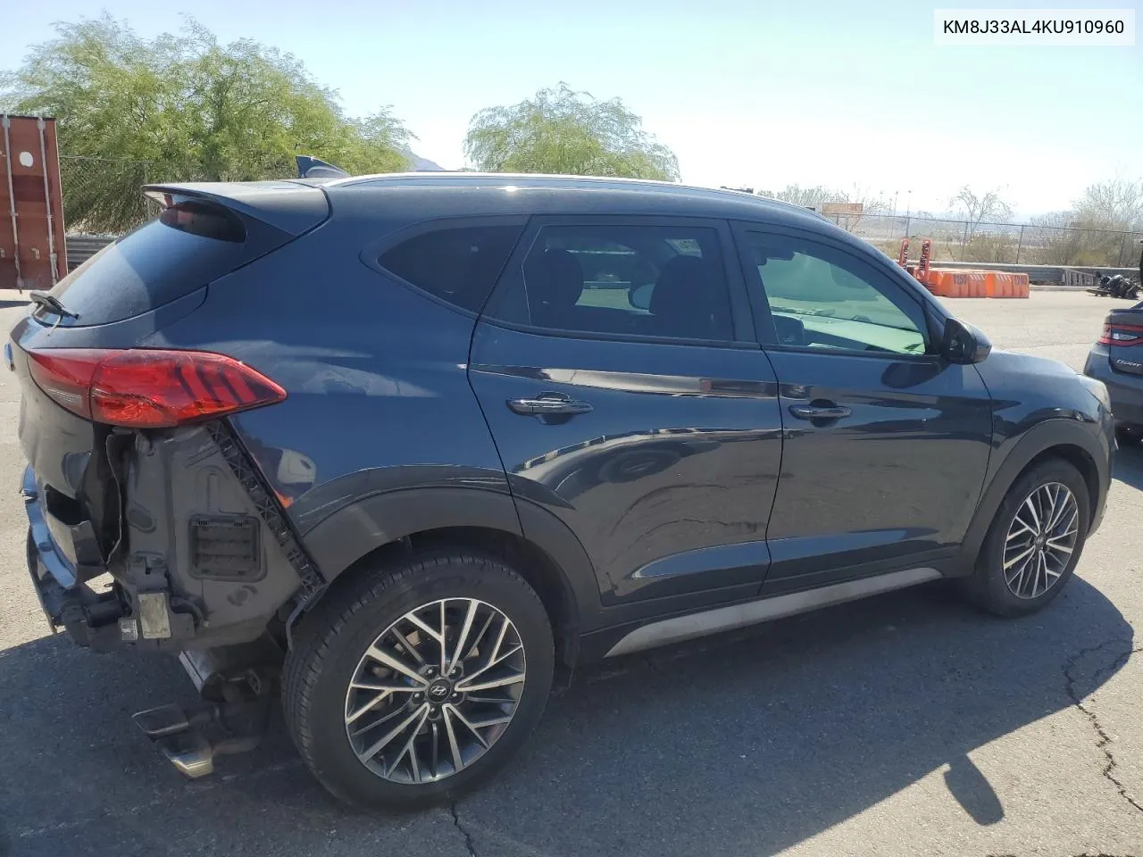 2019 Hyundai Tucson Limited VIN: KM8J33AL4KU910960 Lot: 72750074