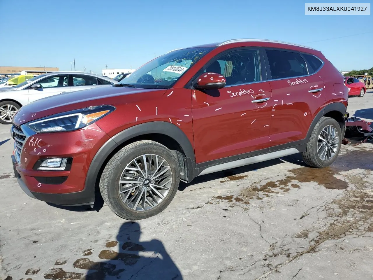 KM8J33ALXKU041927 2019 Hyundai Tucson Limited