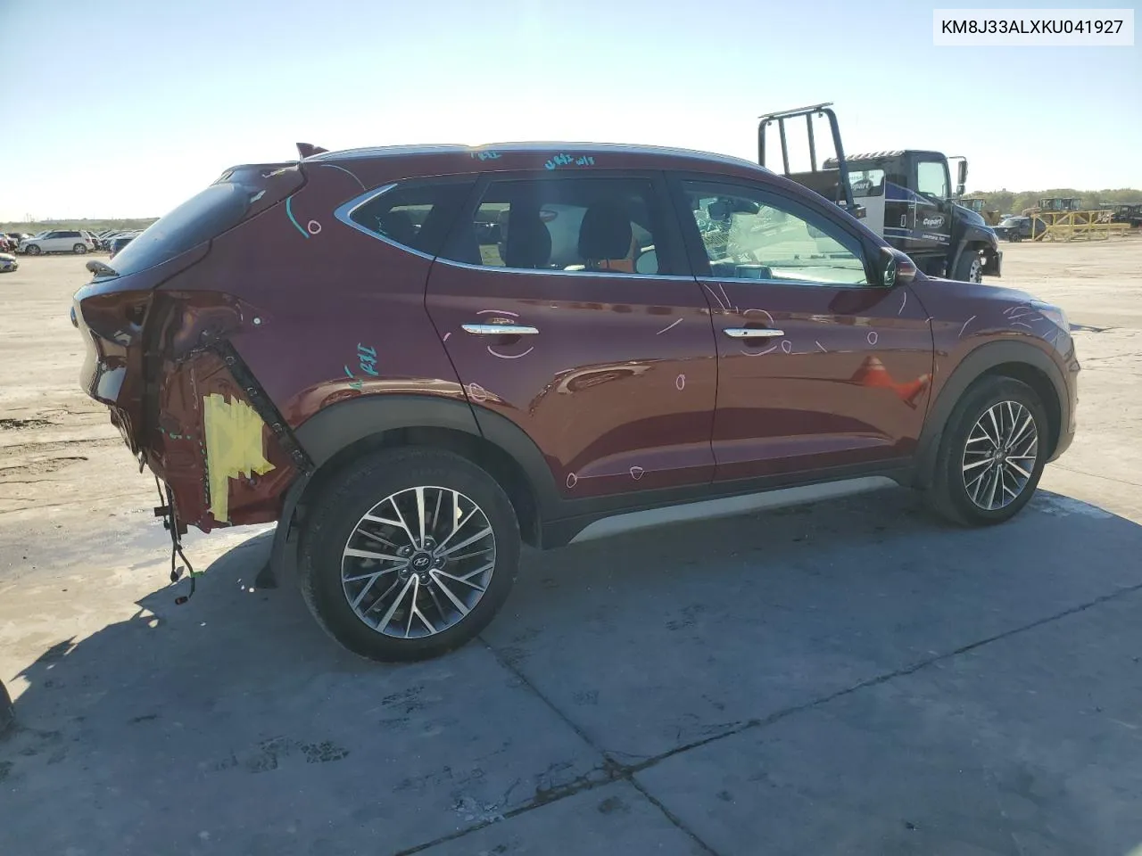 KM8J33ALXKU041927 2019 Hyundai Tucson Limited