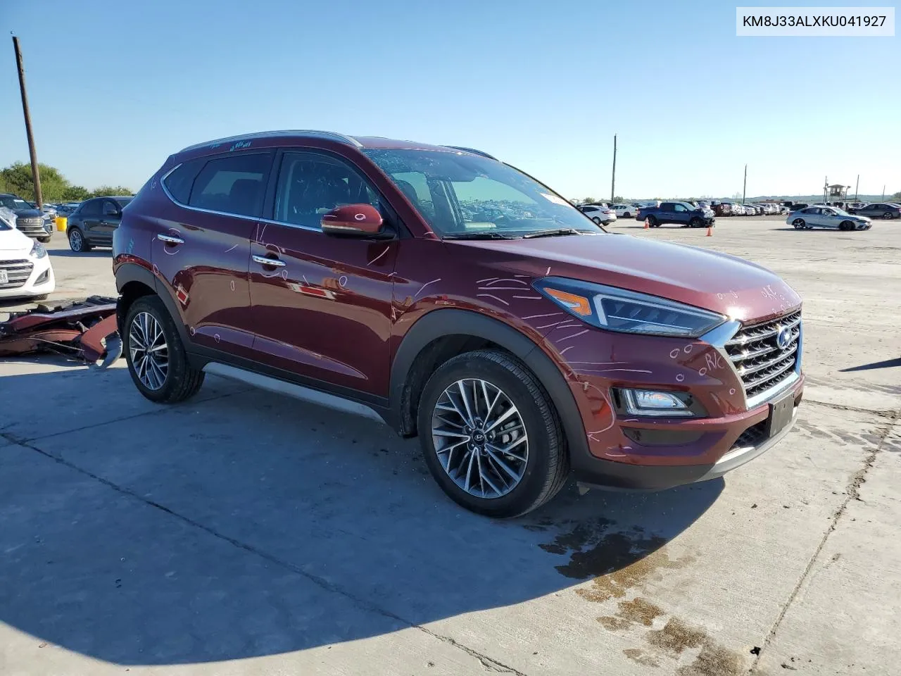 KM8J33ALXKU041927 2019 Hyundai Tucson Limited