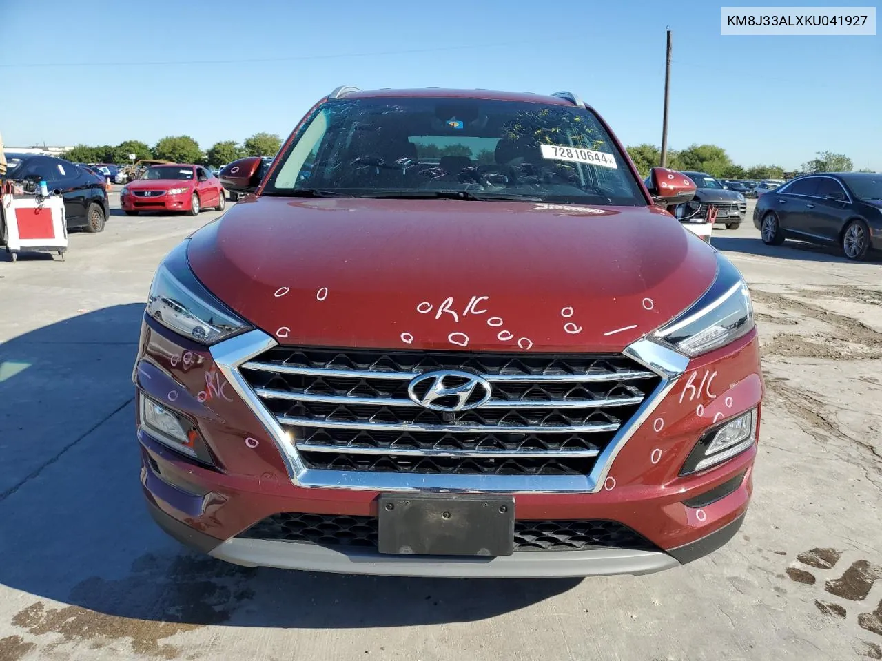 KM8J33ALXKU041927 2019 Hyundai Tucson Limited