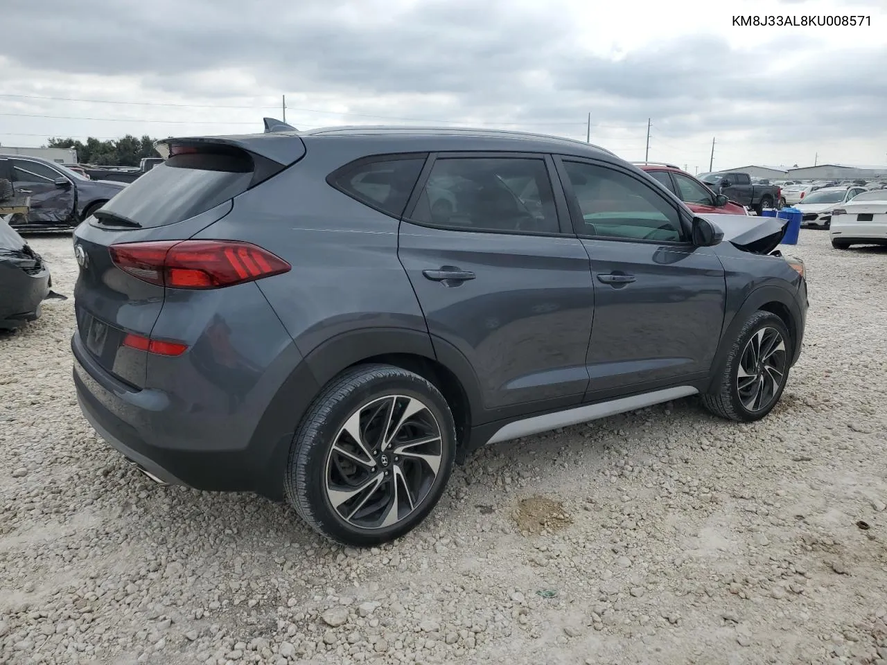 KM8J33AL8KU008571 2019 Hyundai Tucson Limited