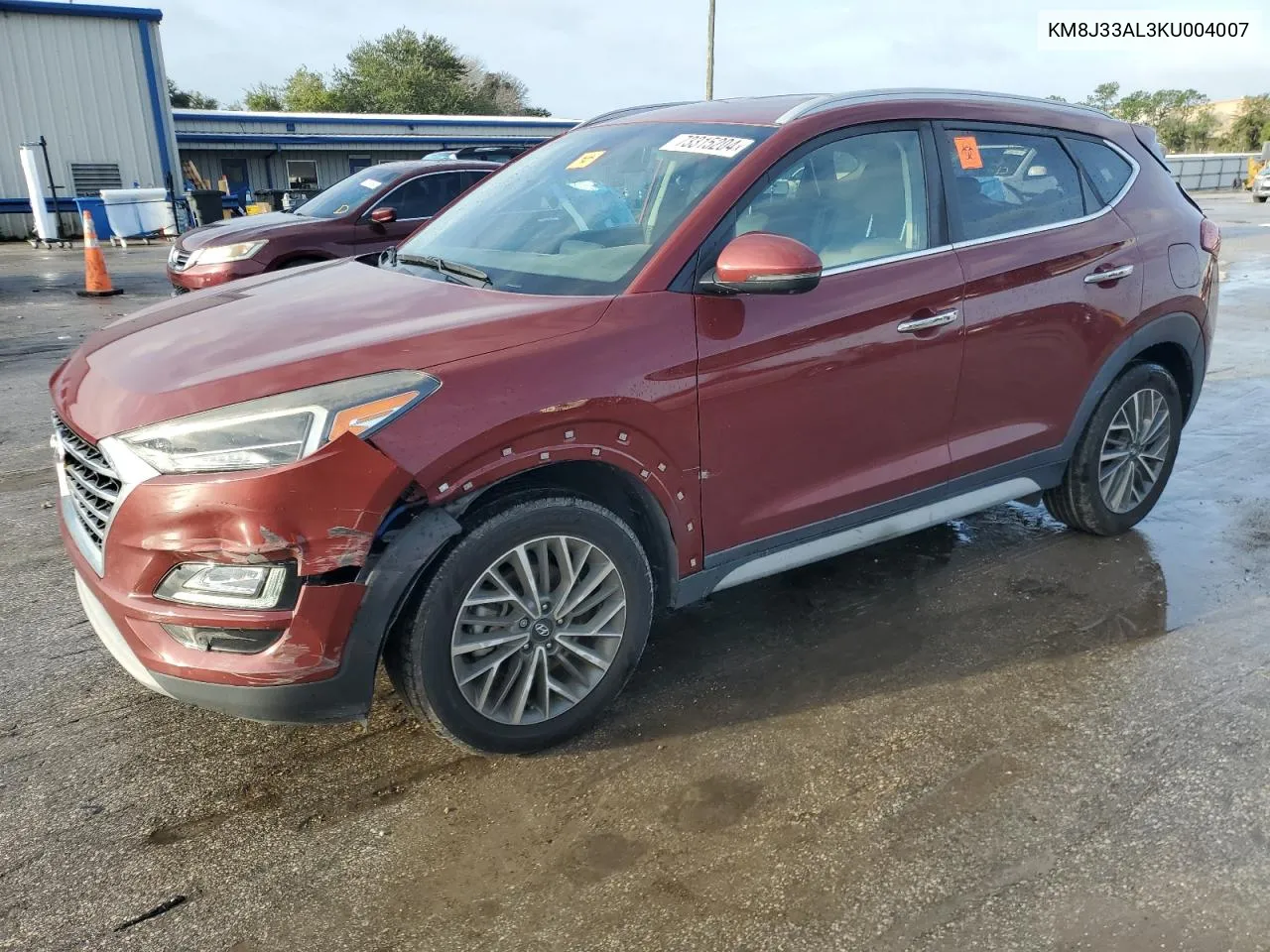 KM8J33AL3KU004007 2019 Hyundai Tucson Limited