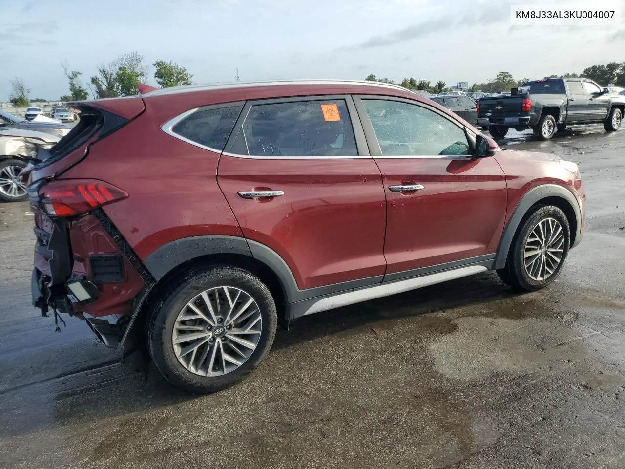 KM8J33AL3KU004007 2019 Hyundai Tucson Limited