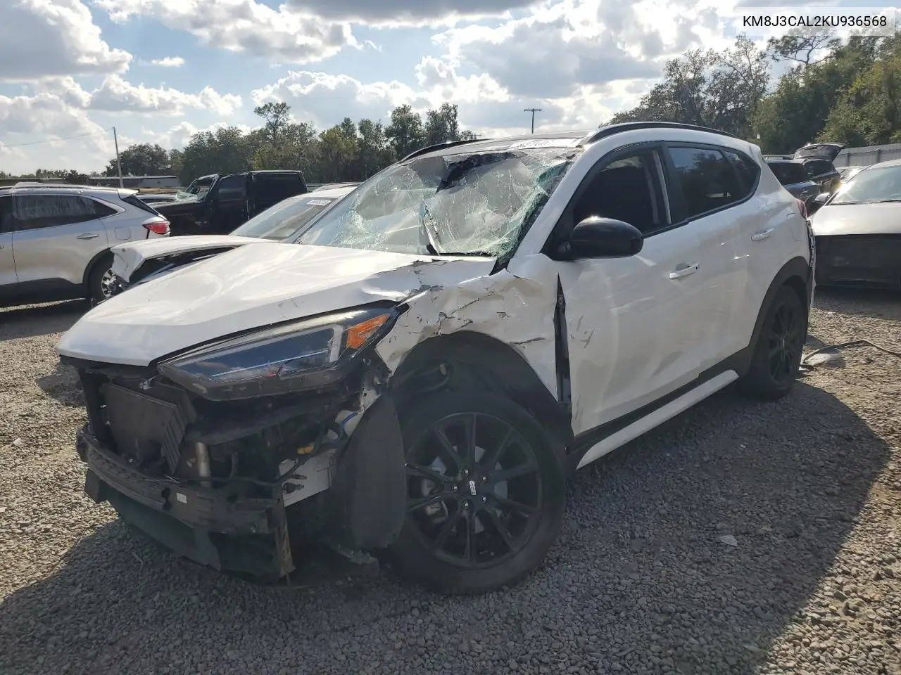 KM8J3CAL2KU936568 2019 Hyundai Tucson Limited