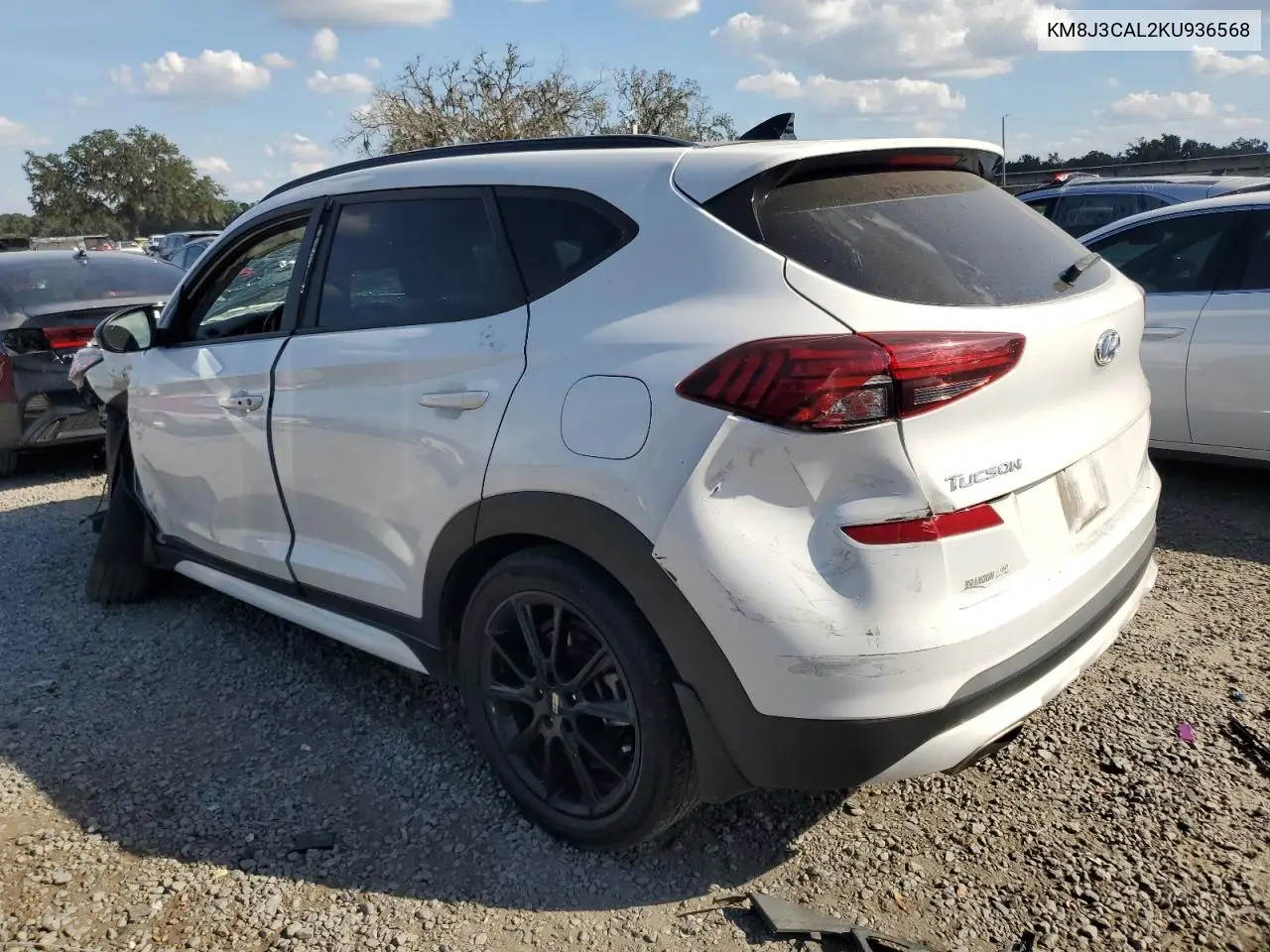 KM8J3CAL2KU936568 2019 Hyundai Tucson Limited
