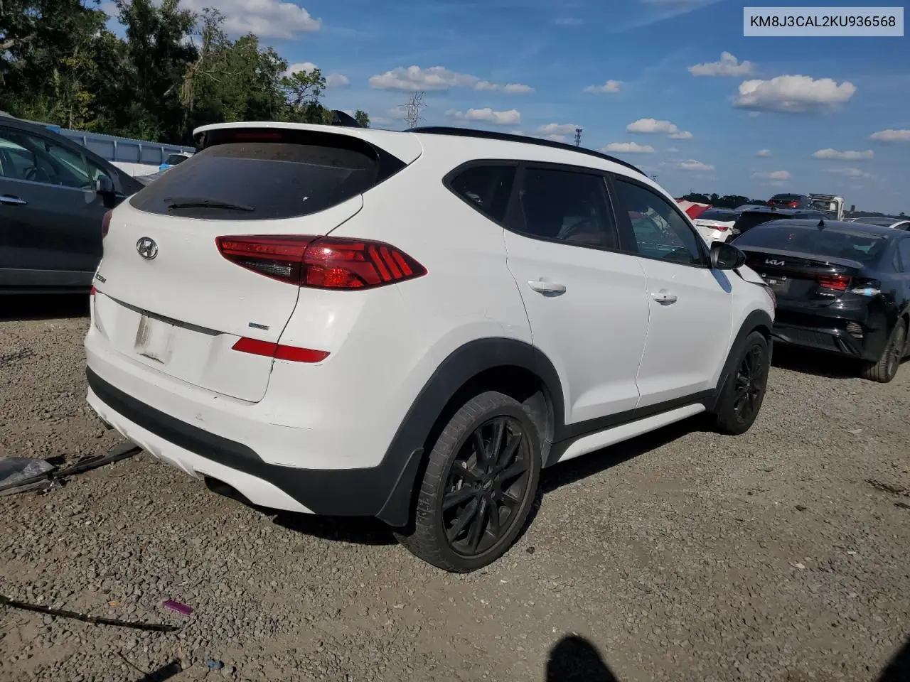 KM8J3CAL2KU936568 2019 Hyundai Tucson Limited