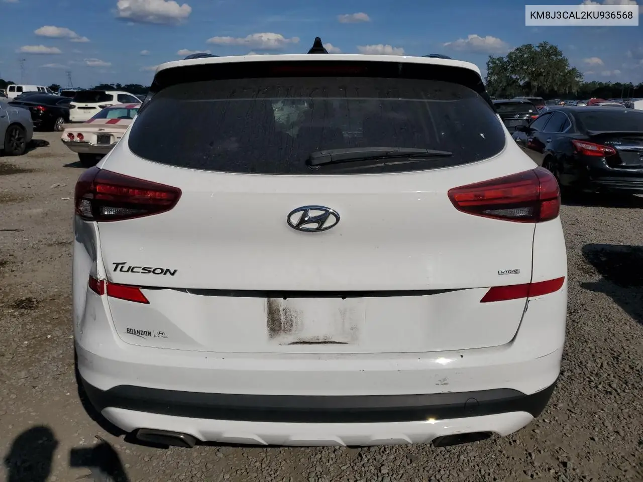 KM8J3CAL2KU936568 2019 Hyundai Tucson Limited