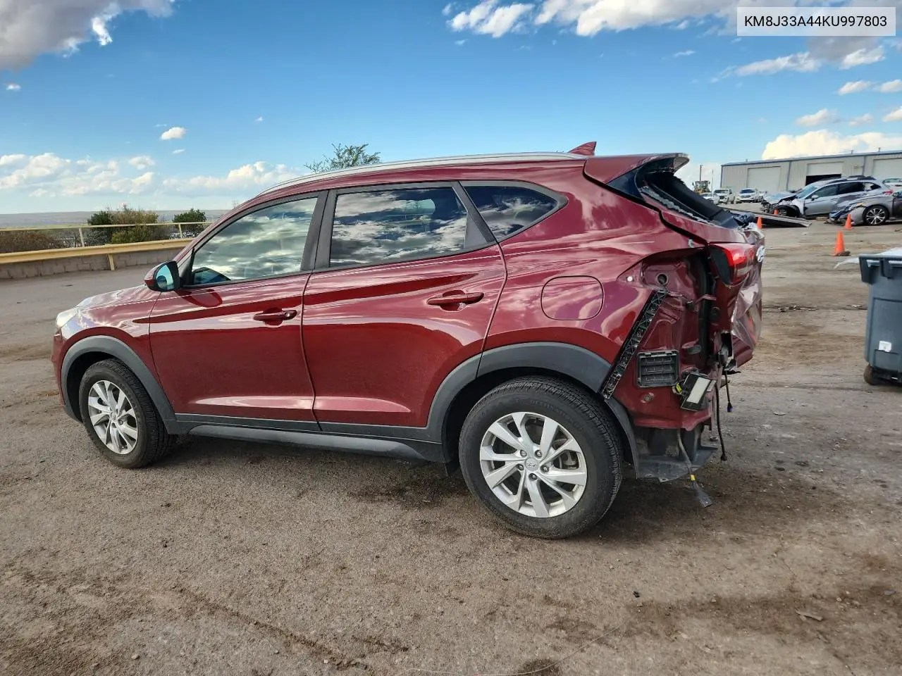 KM8J33A44KU997803 2019 Hyundai Tucson Limited