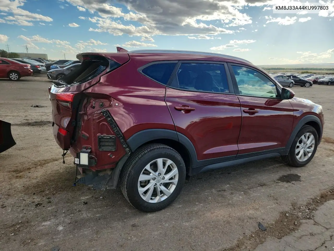 KM8J33A44KU997803 2019 Hyundai Tucson Limited