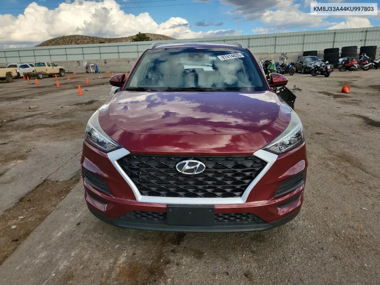 KM8J33A44KU997803 2019 Hyundai Tucson Limited