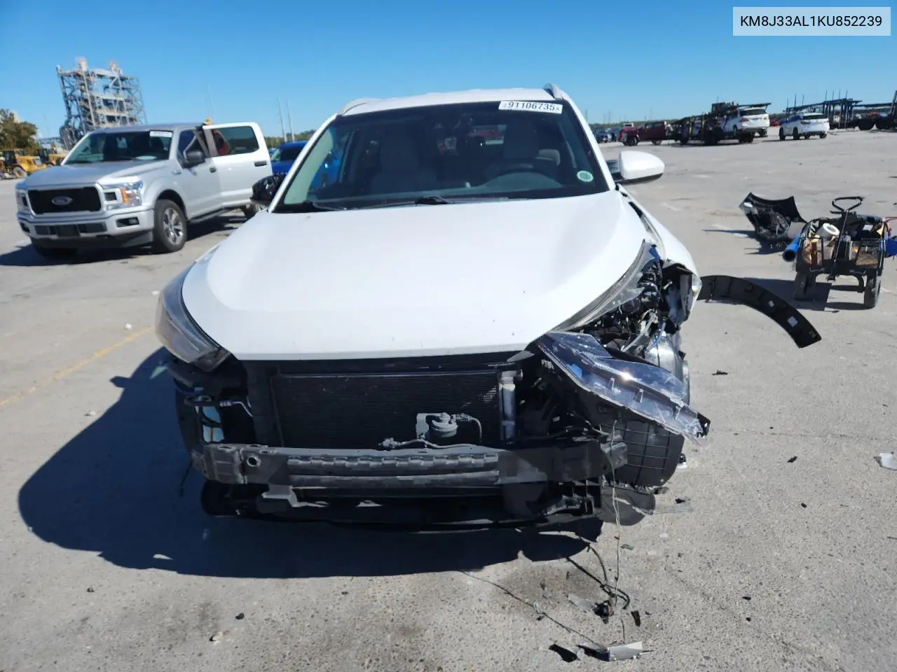 KM8J33AL1KU852239 2019 Hyundai Tucson Limited