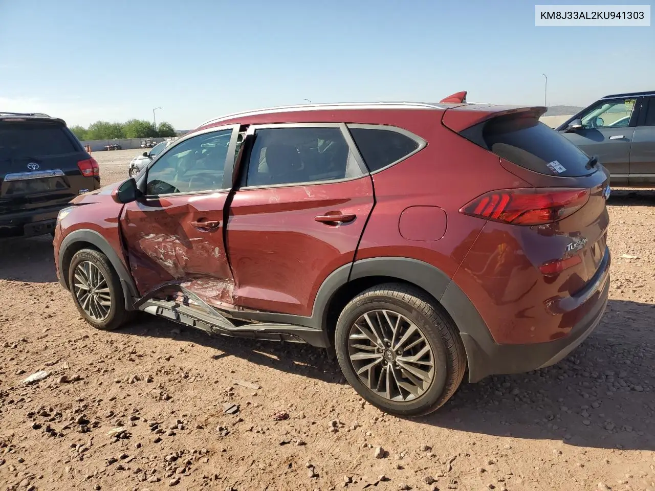 KM8J33AL2KU941303 2019 Hyundai Tucson Limited