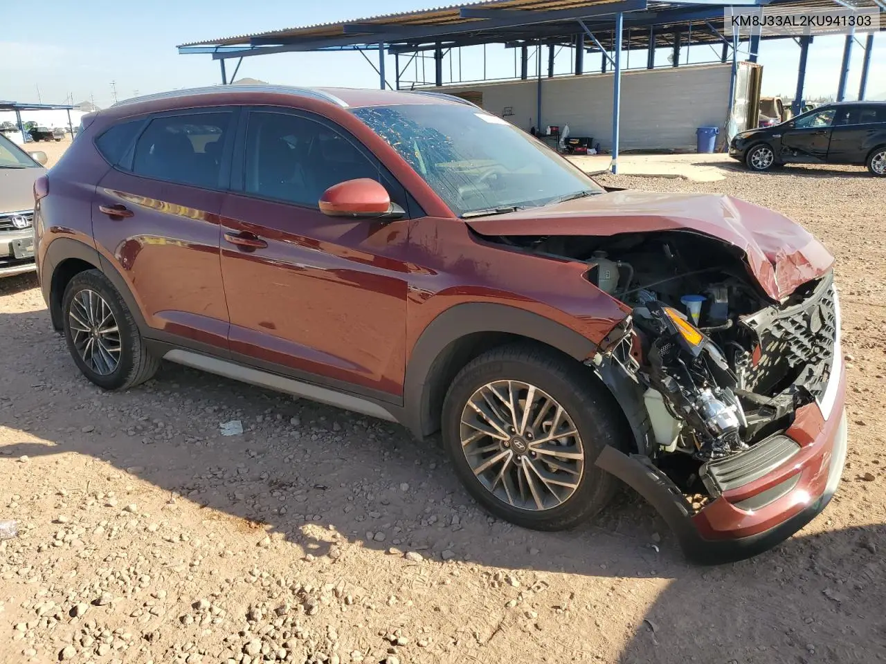 KM8J33AL2KU941303 2019 Hyundai Tucson Limited