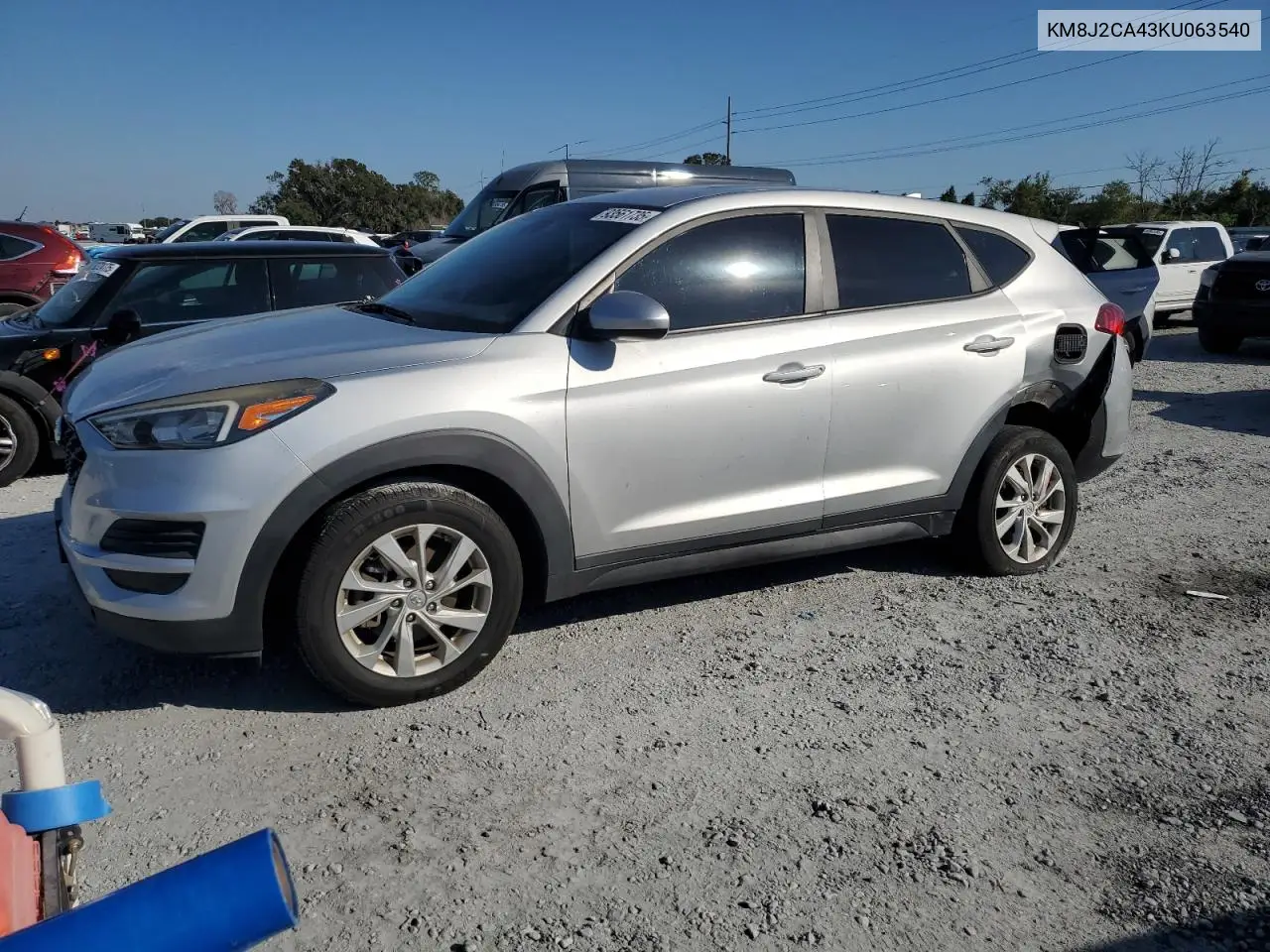 KM8J2CA43KU063540 2019 Hyundai Tucson Se