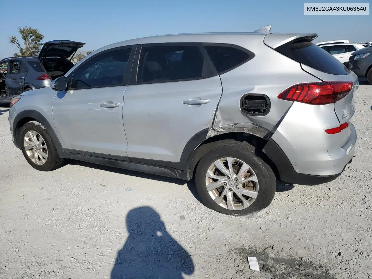 KM8J2CA43KU063540 2019 Hyundai Tucson Se