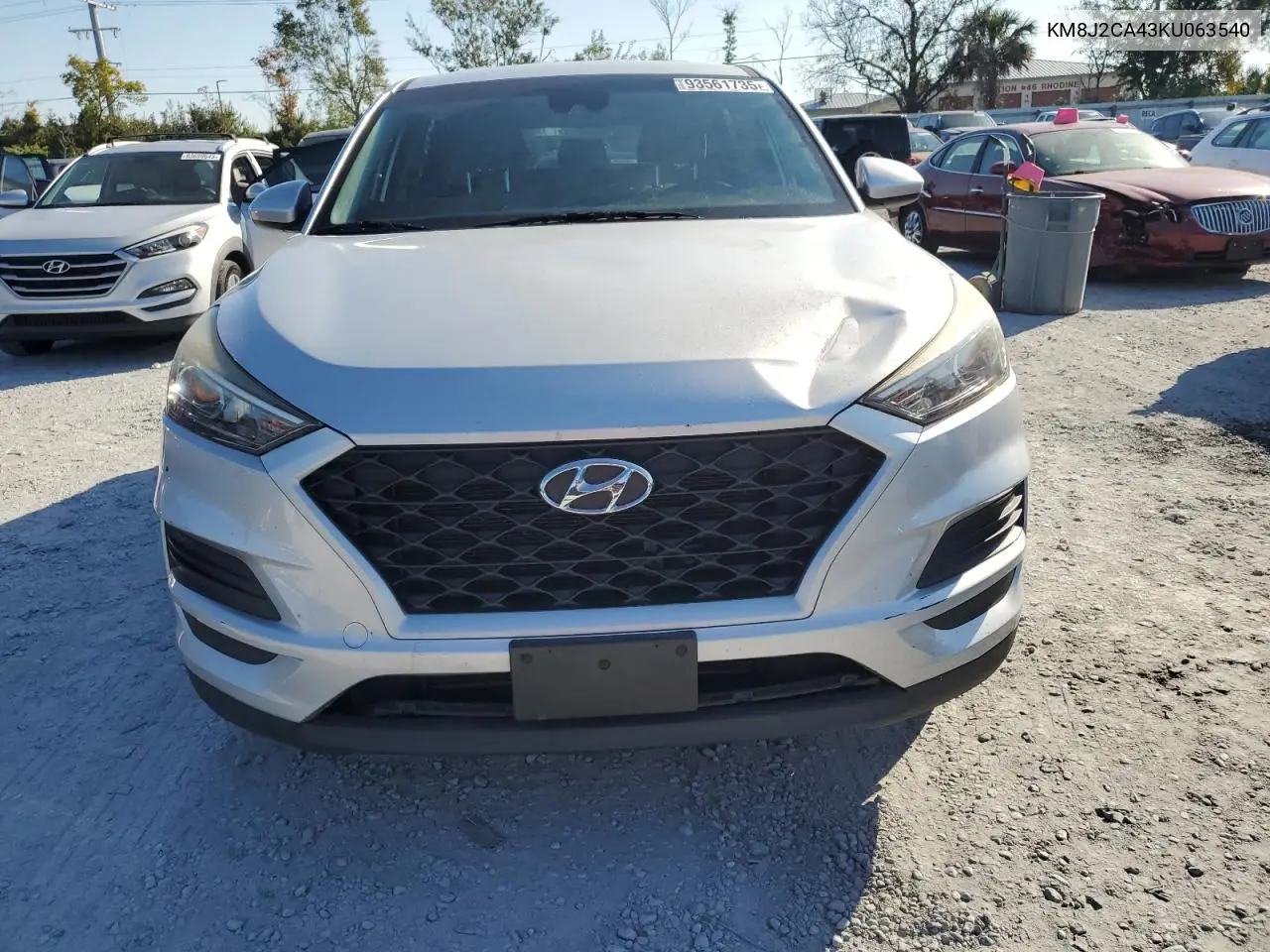 KM8J2CA43KU063540 2019 Hyundai Tucson Se