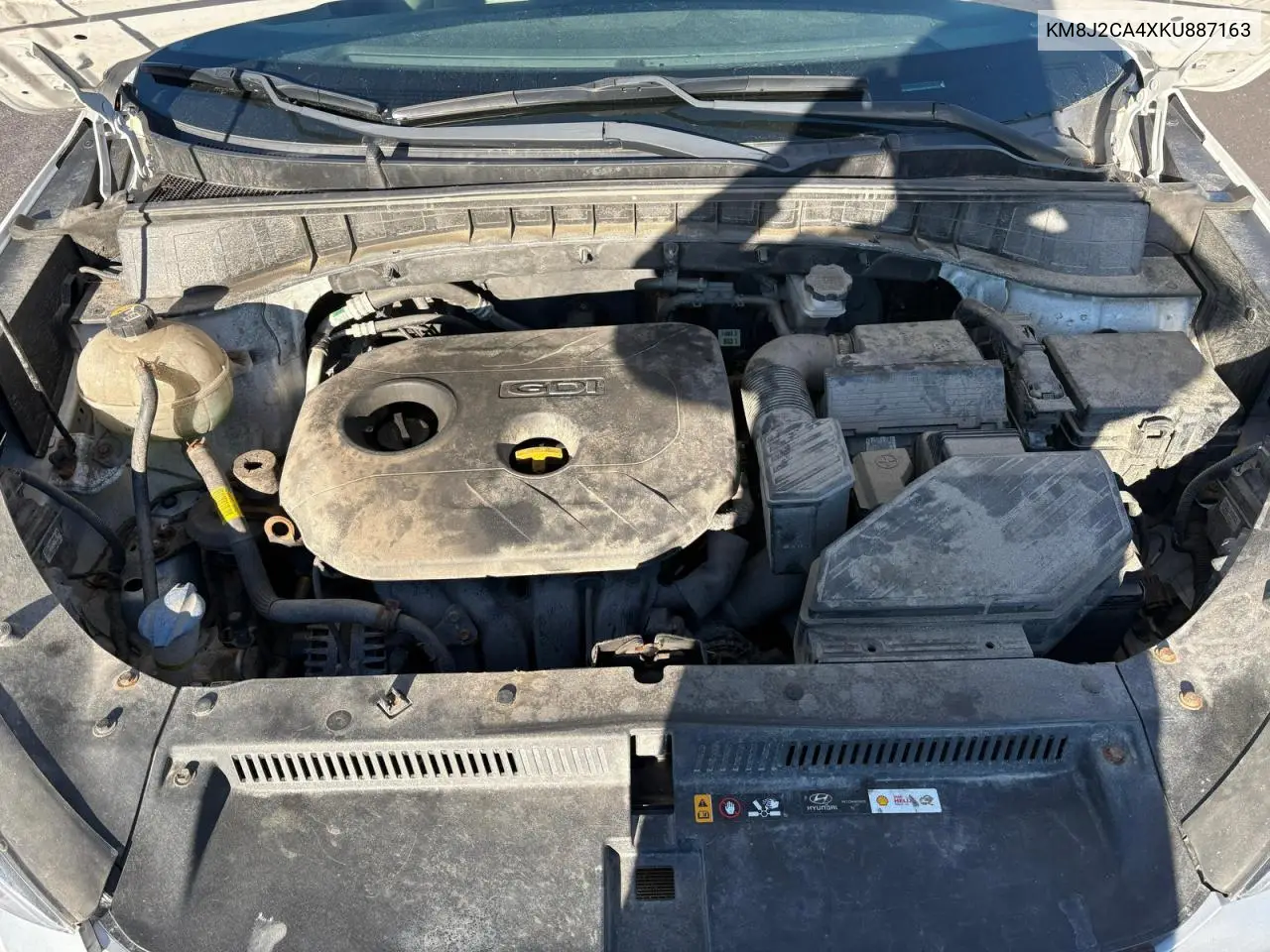 KM8J2CA4XKU887163 2019 Hyundai Tucson Se