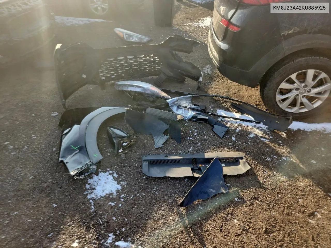 KM8J23A42KU885925 2019 Hyundai Tucson Se