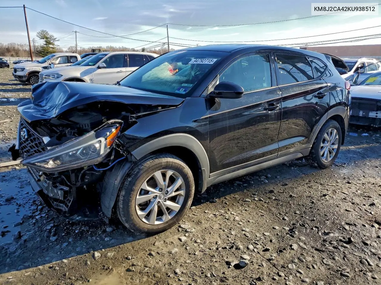 KM8J2CA42KU938512 2019 Hyundai Tucson Se