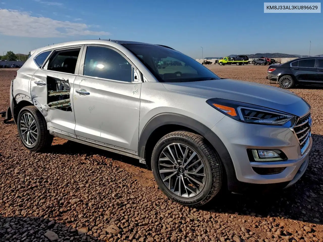 KM8J33AL3KU896629 2019 Hyundai Tucson Limited