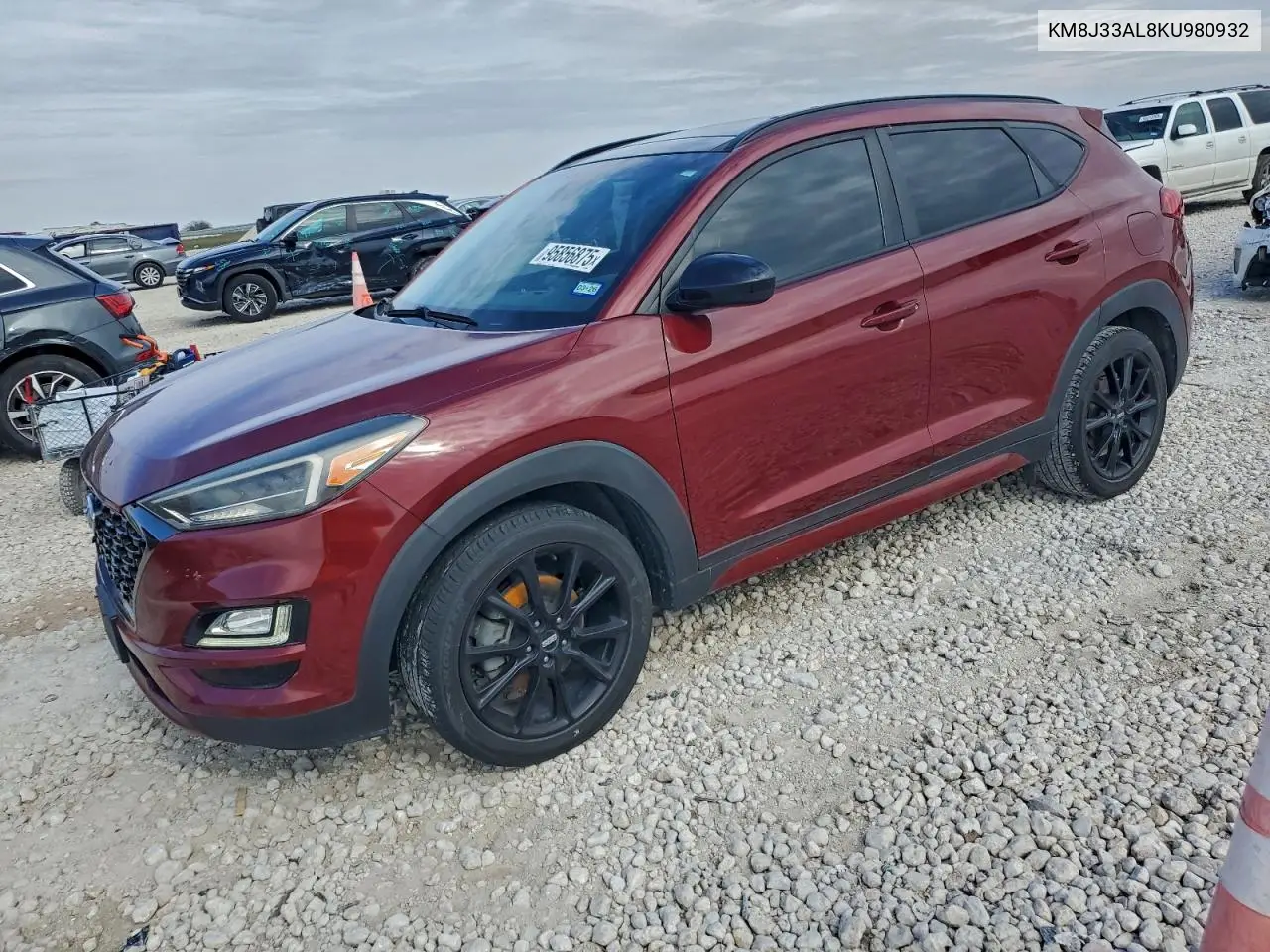 KM8J33AL8KU980932 2019 Hyundai Tucson Limited