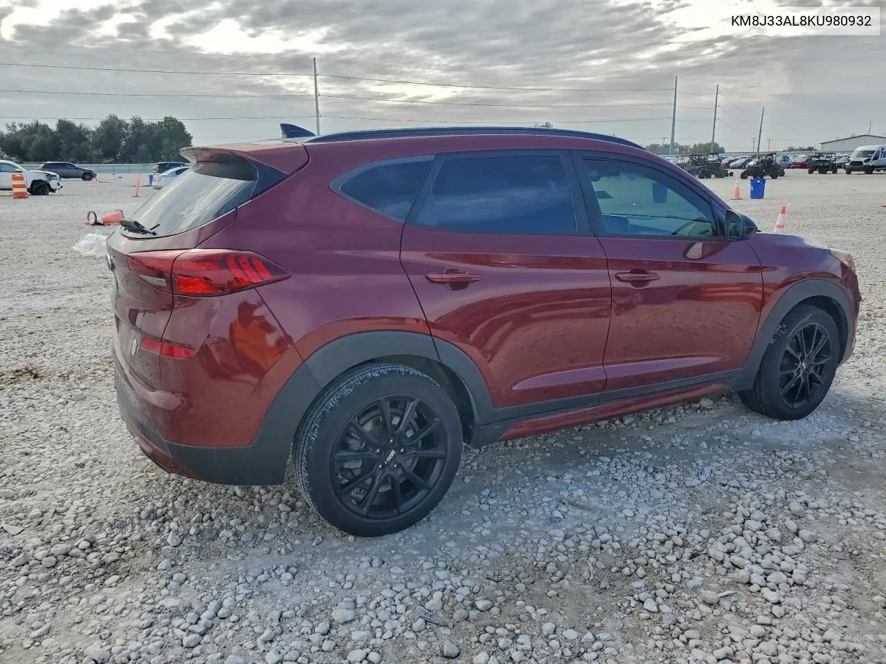 KM8J33AL8KU980932 2019 Hyundai Tucson Limited