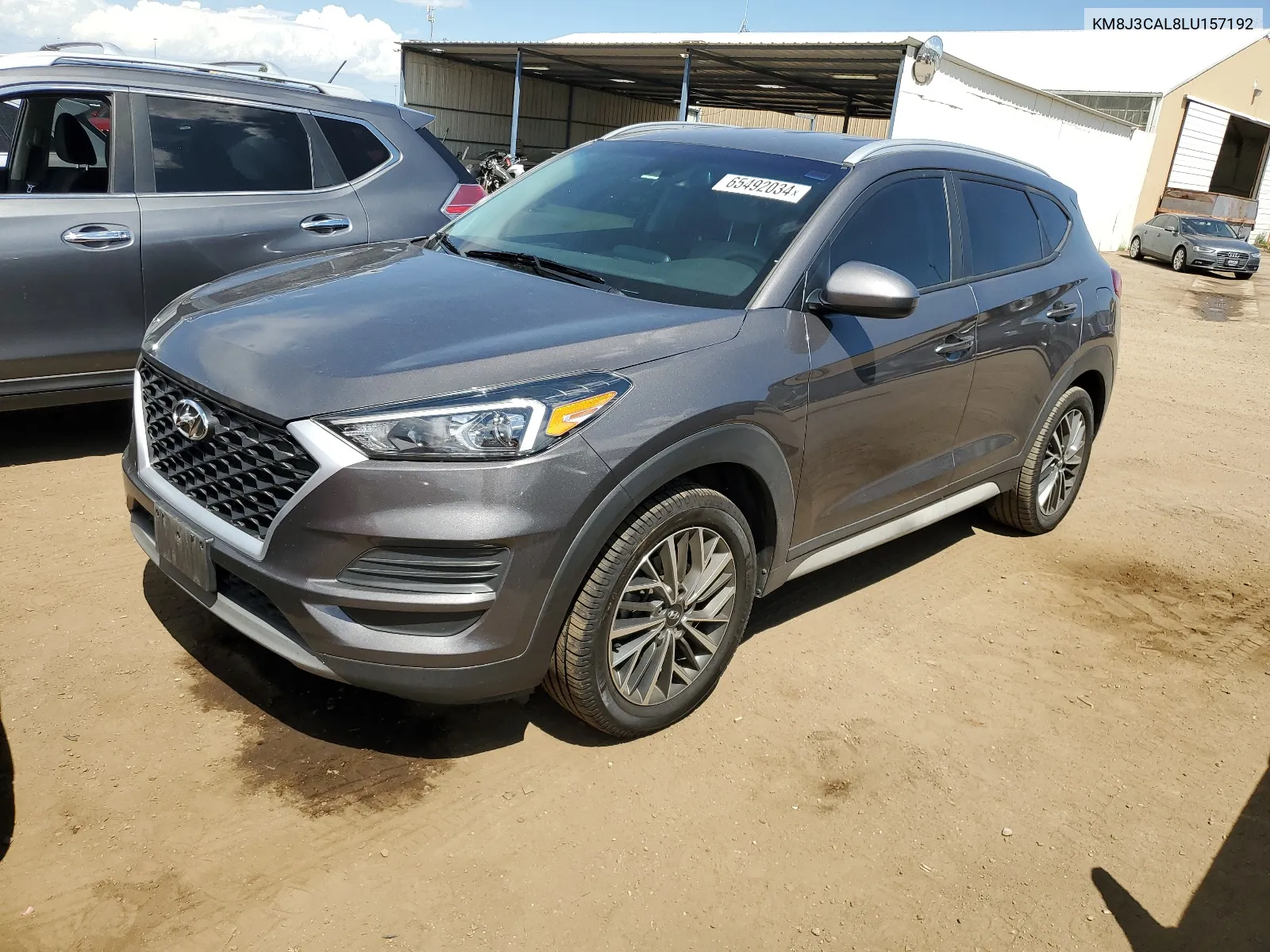 2020 Hyundai Tucson Limited VIN: KM8J3CAL8LU157192 Lot: 65492034